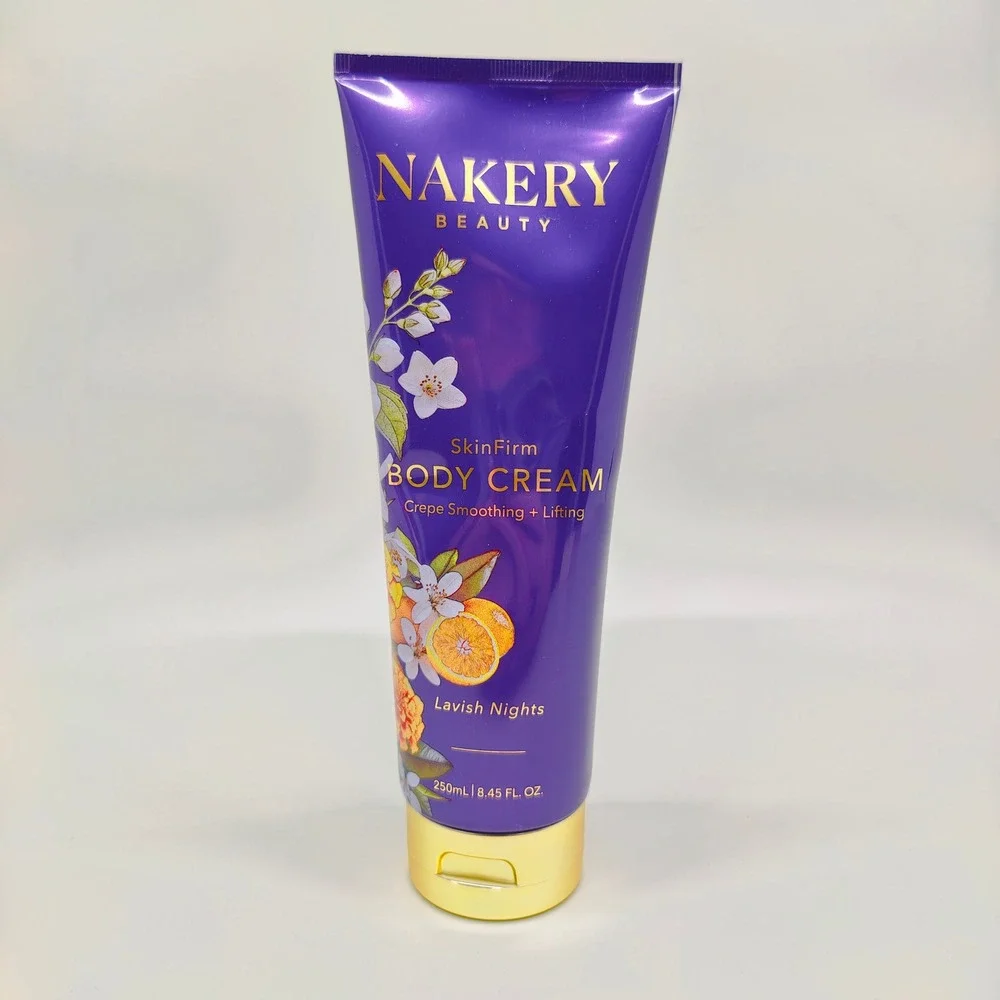 Nakery Beauty SkinFirm Body Cream Lavish Nights Crepe Smoothing Lifting 8.45oz